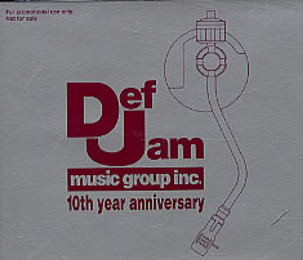 Beastie Boys Def Jam Music Group Ten Year Anniversary US Promo 4-CD album set PRCD7105-2