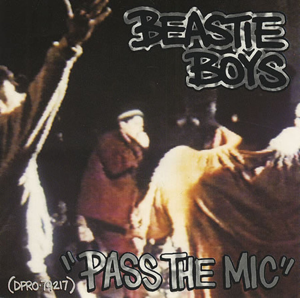 Beastie Boys Pass The Mic US Promo CD single (CD5 / 5") DPRO-79217