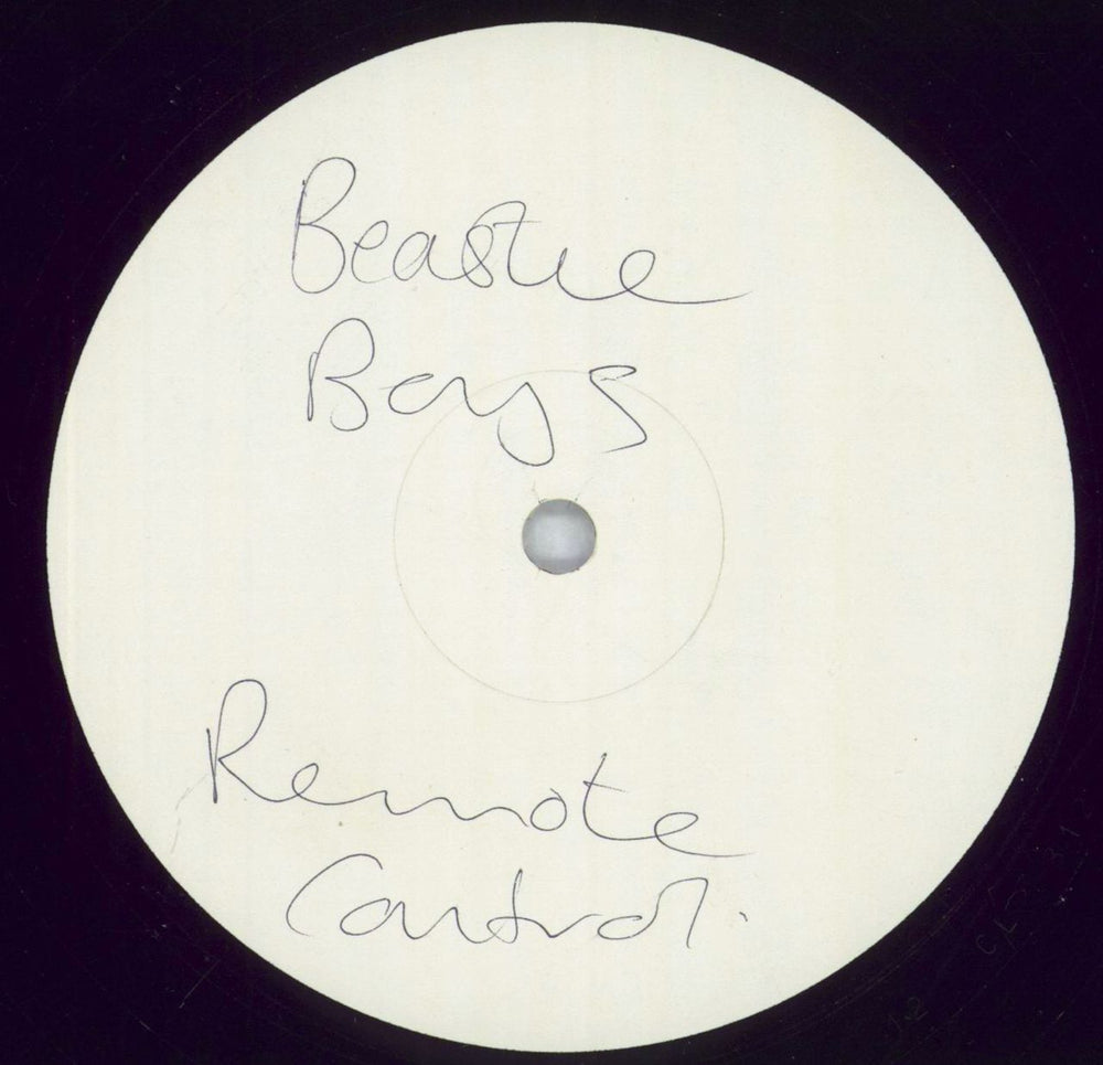 Beastie Boys Remote Control UK Promo 12" vinyl single (12 inch record / Maxi-single) 12CL812