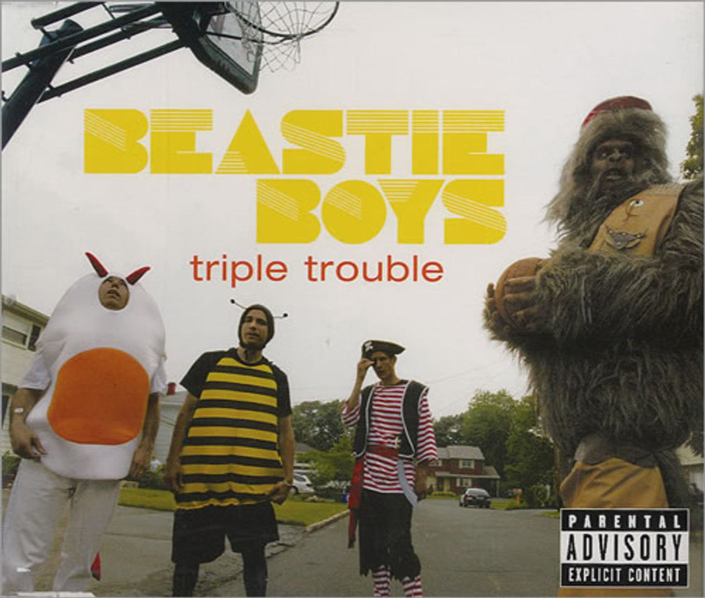 Beastie Boys Triple Trouble UK 2-CD single set (Double CD single) CDCL/S859