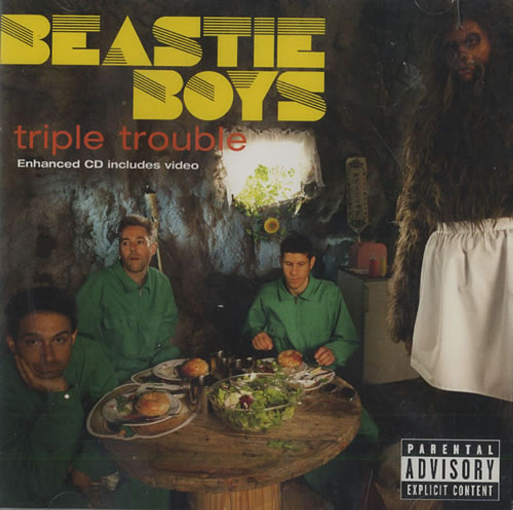 Beastie Boys Triple Trouble UK CD single (CD5 / 5") CDCLS859