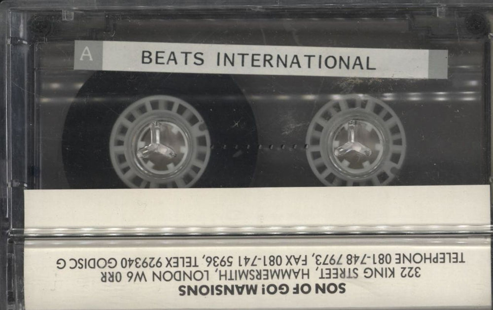 Beats International The Sun Doesn't Shine UK Promo cassette single