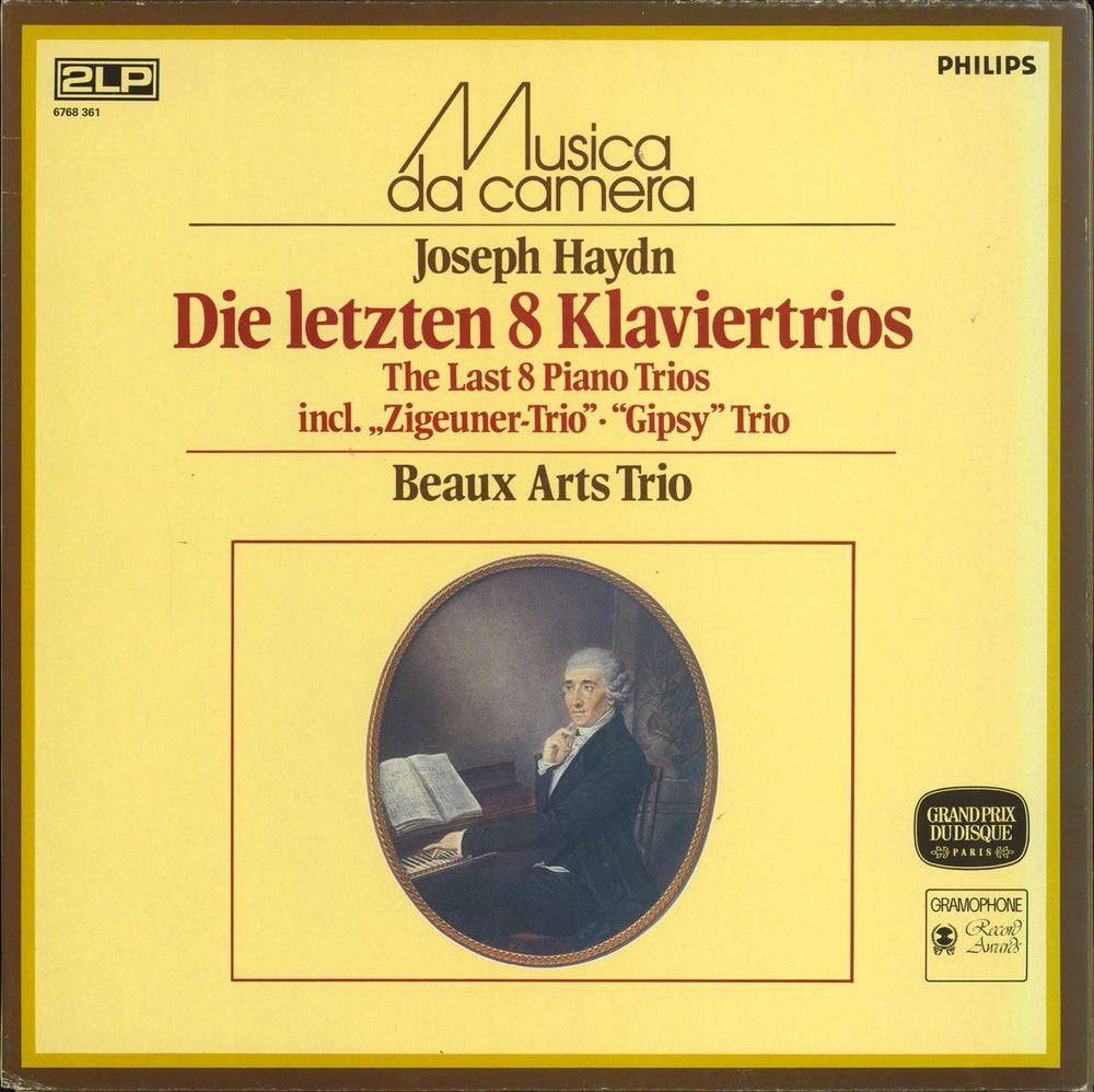 Beaux Arts Trio Joseph Haydn: Die Letzen 8 Klaviertrios Dutch 2-LP vinyl record set (Double LP Album) 6768361