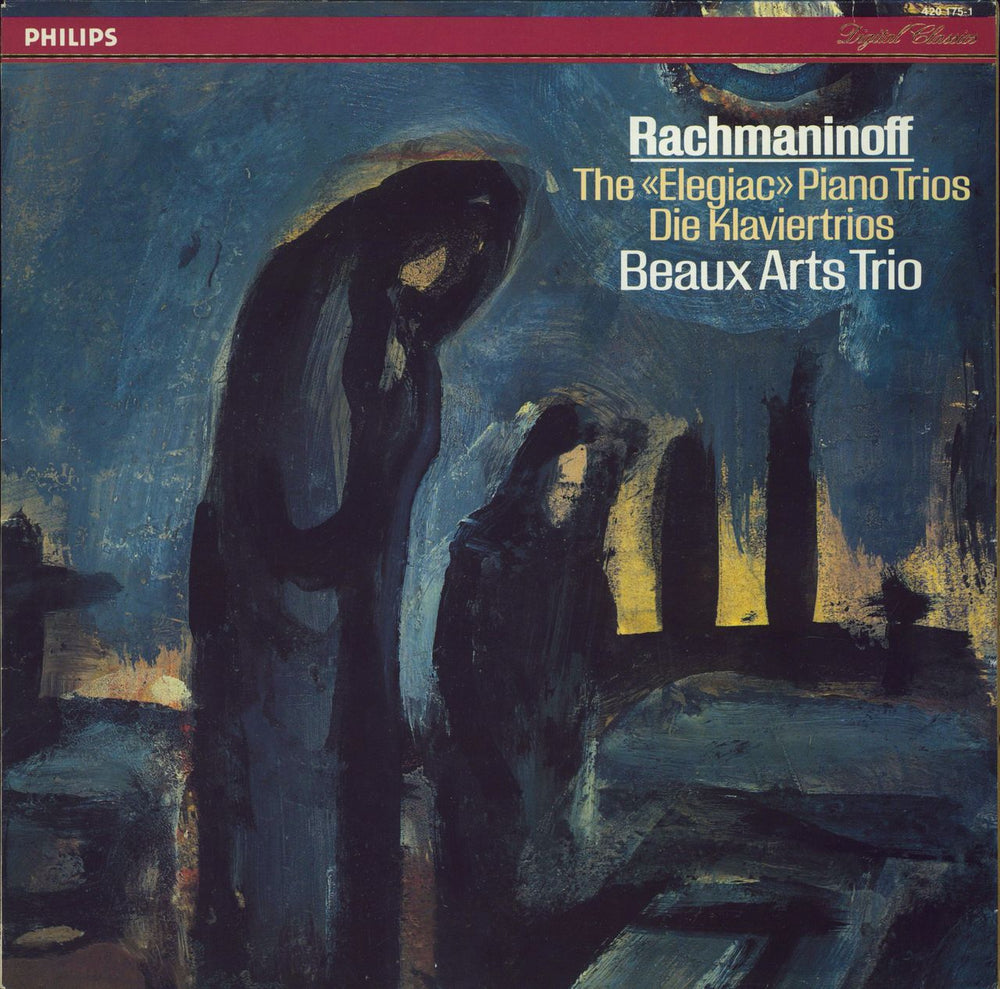 Beaux Arts Trio Rachmaninoff: The «Elegiac» Piano Trios Dutch vinyl LP album (LP record) 420175-1