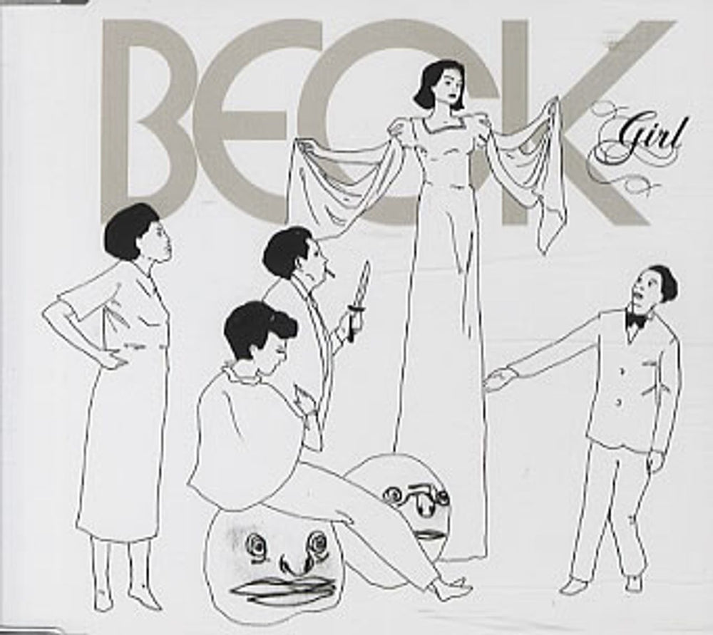 Beck Girl UK Promo CD single (CD5 / 5") GIRL1