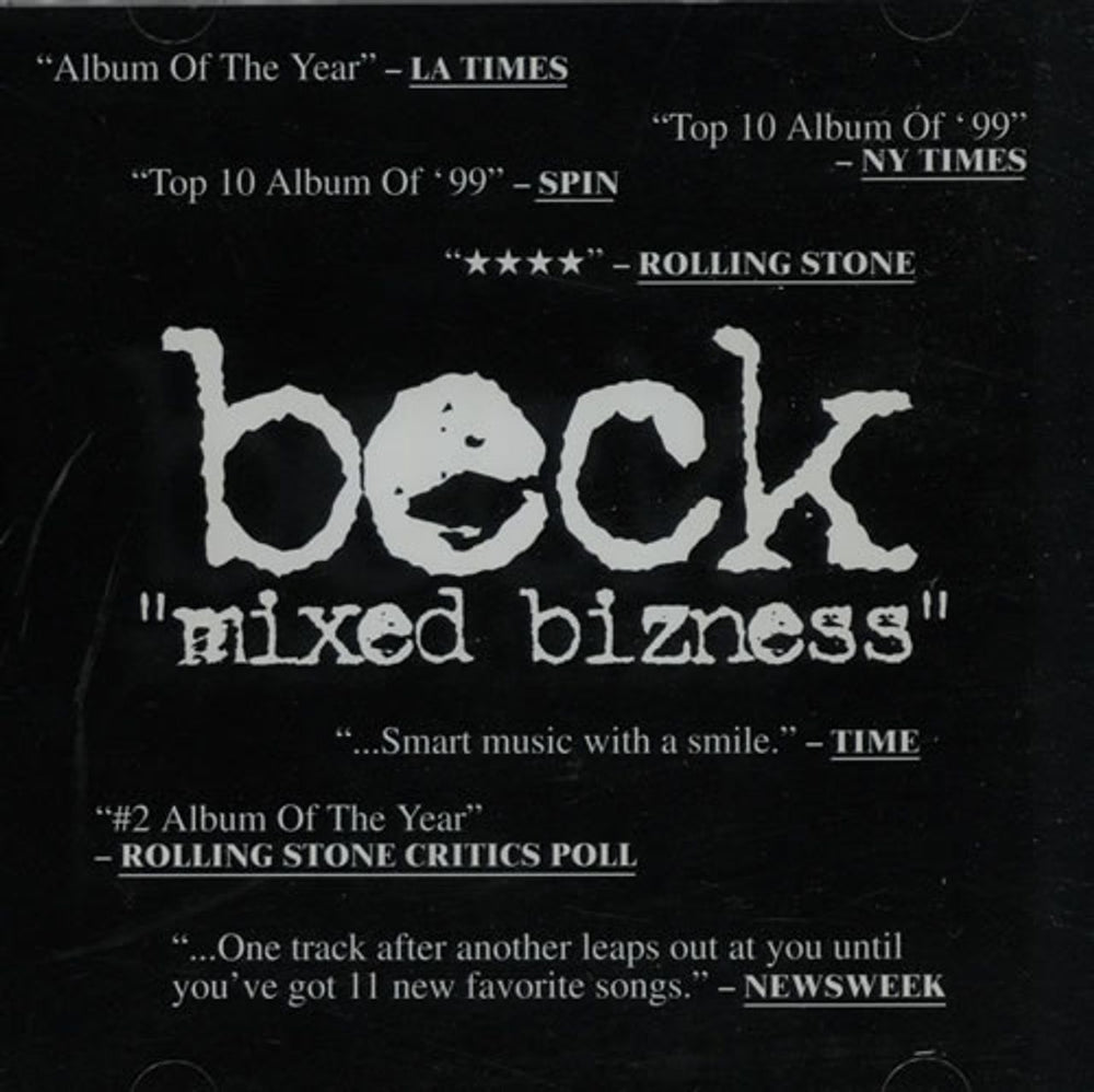 Beck Mixed Bizness US Promo CD single (CD5 / 5") INTR-10035-2