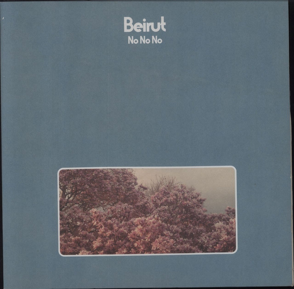 Beirut No No No UK vinyl LP album (LP record) CADD3525