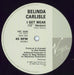 Belinda Carlisle I Get Weak + Poster UK 12" vinyl single (12 inch record / Maxi-single) CAR12IG06215