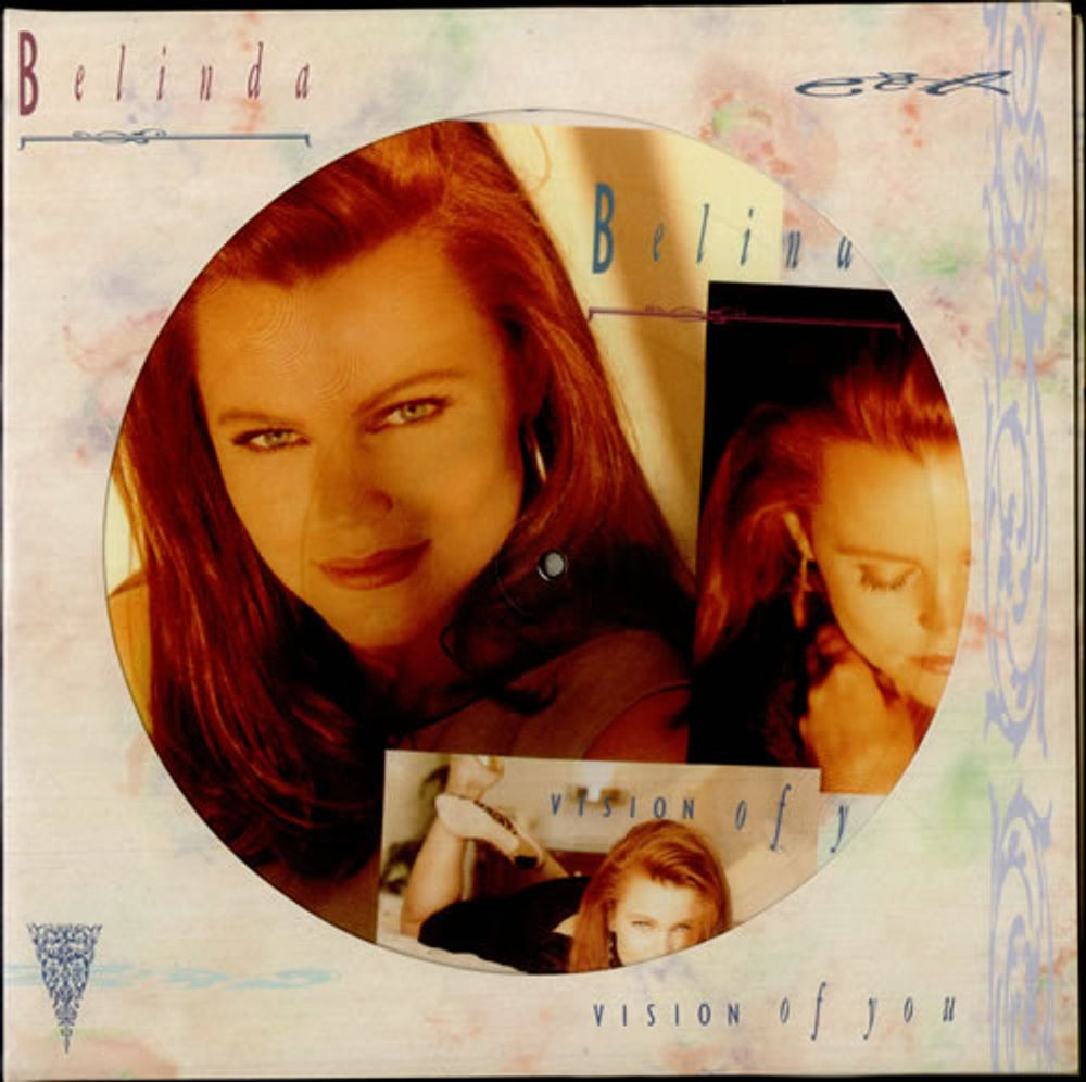 Belinda Carlisle Vision Of You + Poster UK 12" vinyl picture disc (12 inch picture record) VSTY1264