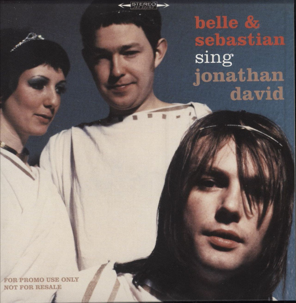 Belle & Sebastian Jonathan David UK Promo CD single (CD5 / 5") JPRCDS022P