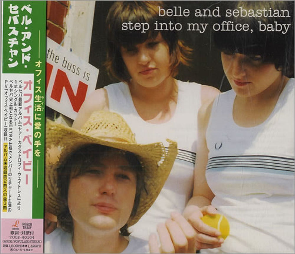 Belle & Sebastian Step Into My Office, Baby Japanese Promo CD single (CD5 / 5") TOCP-40164