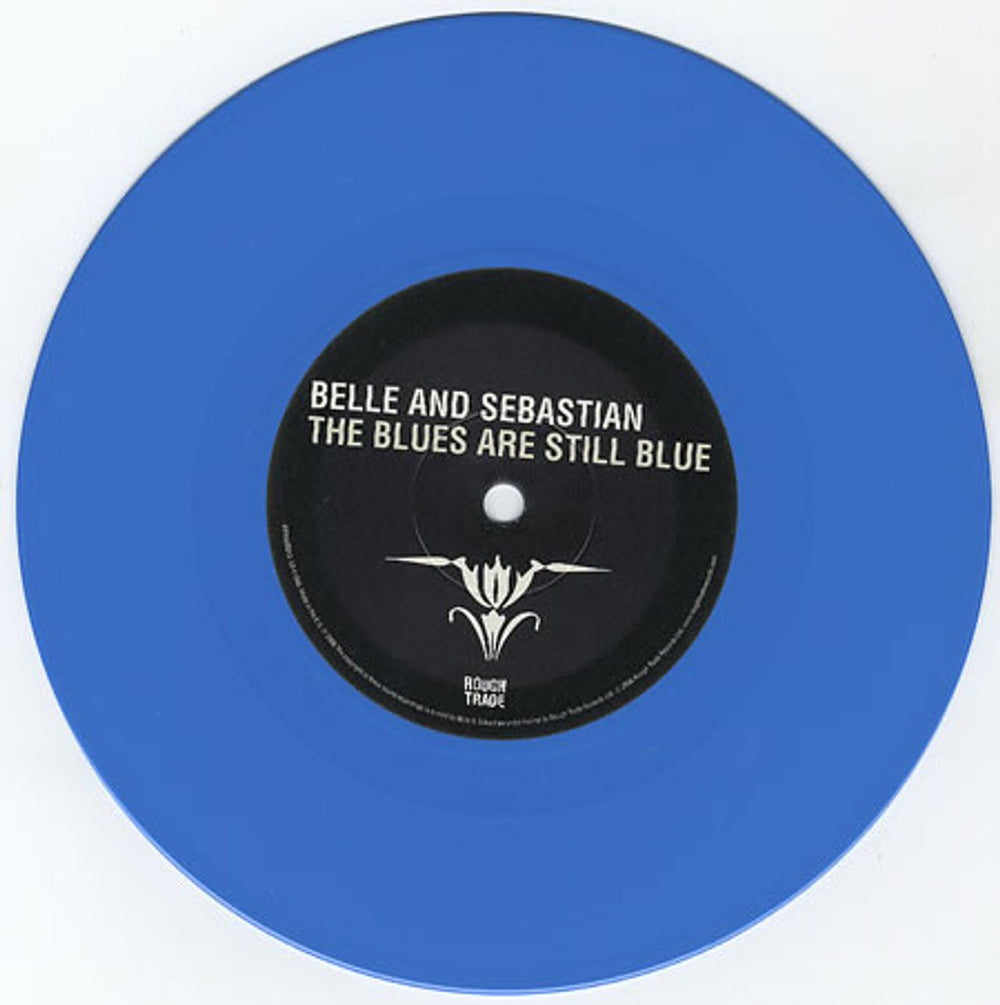 Belle & Sebastian The Blues Are Still Blue - Blue Vinyl UK 7" vinyl single (7 inch record / 45) B&S07TH354144