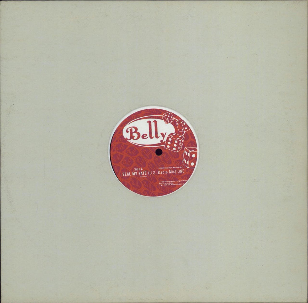 Belly Seal My Fate UK Promo 12" vinyl single (12 inch record / Maxi-single) BELLY2