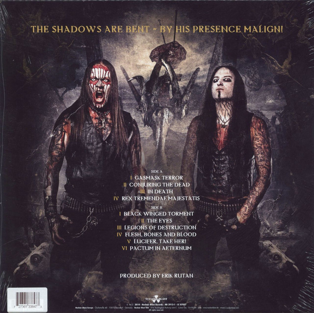 Belphegor Conjuring The Dead - Dark Green Vinyl - Sealed UK vinyl LP album (LP record) 727361338473