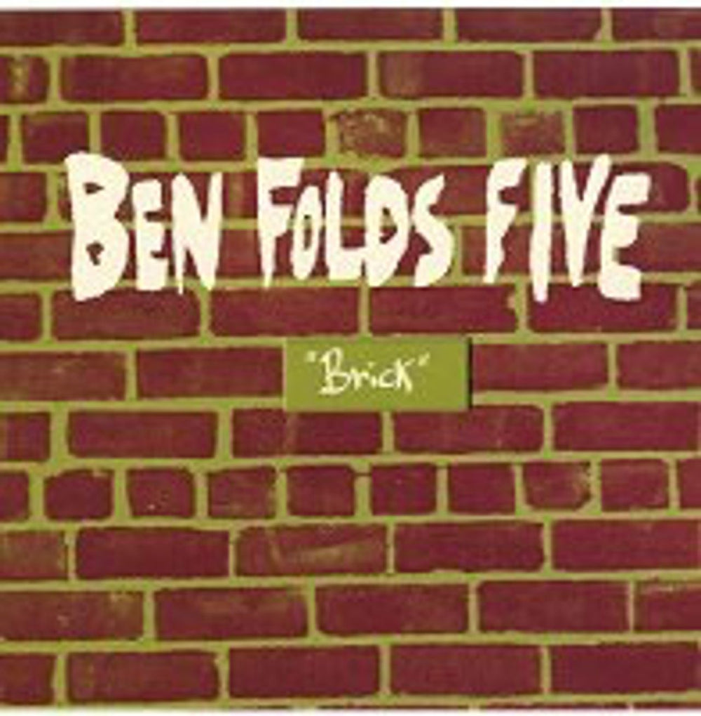 Ben Folds Five Brick US Promo CD single (CD5 / 5") BSK2967