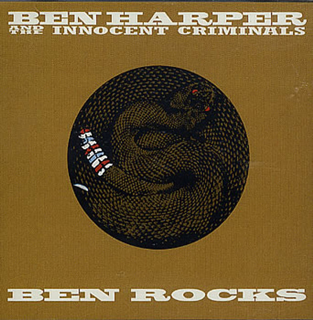 Ben Harper Ben Rocks US Promo CD single (CD5 / 5") DPRO14957