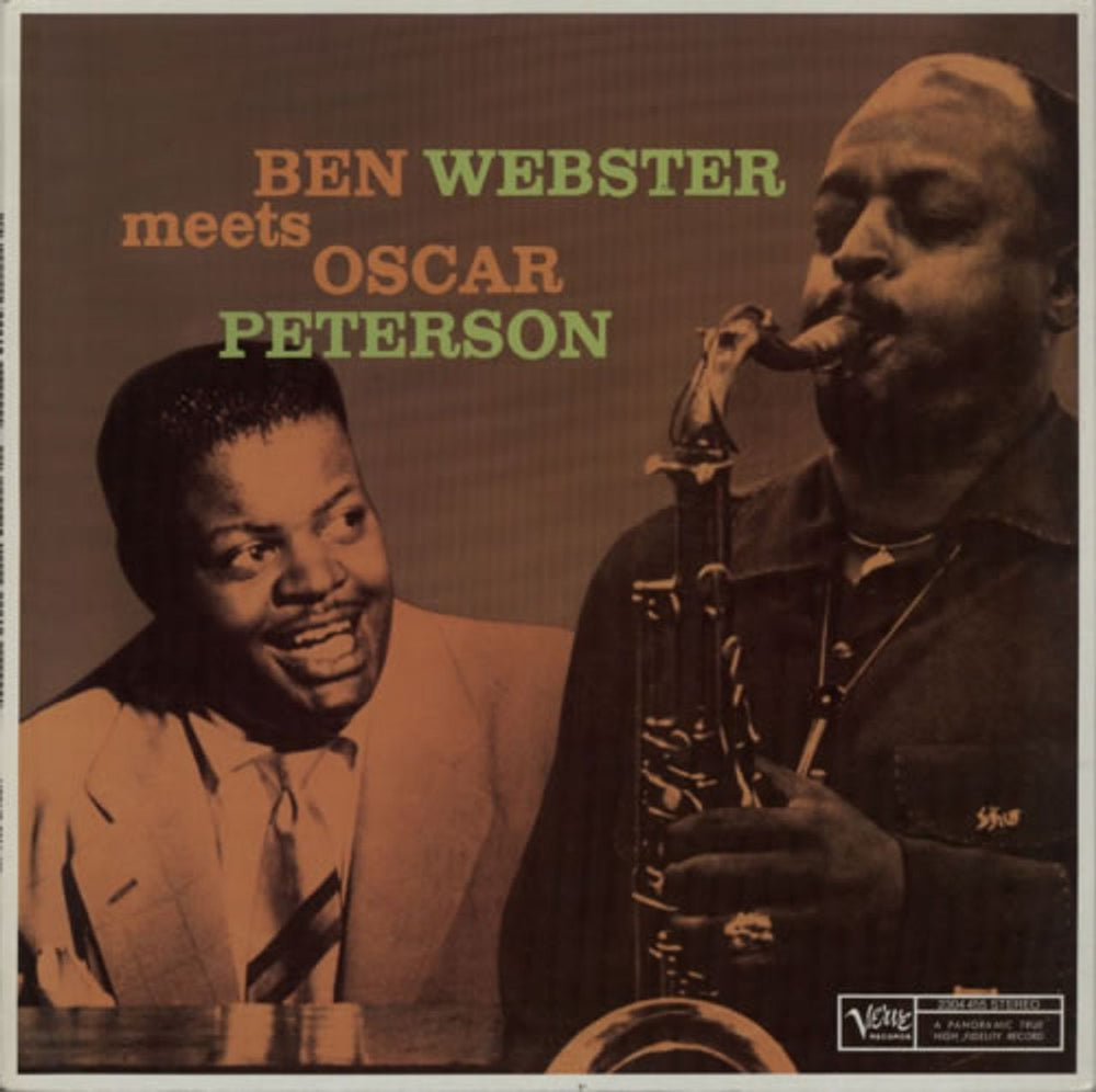 Ben Webster Ben Webster Meets Oscar Peterson French vinyl LP album (LP record) 2304455