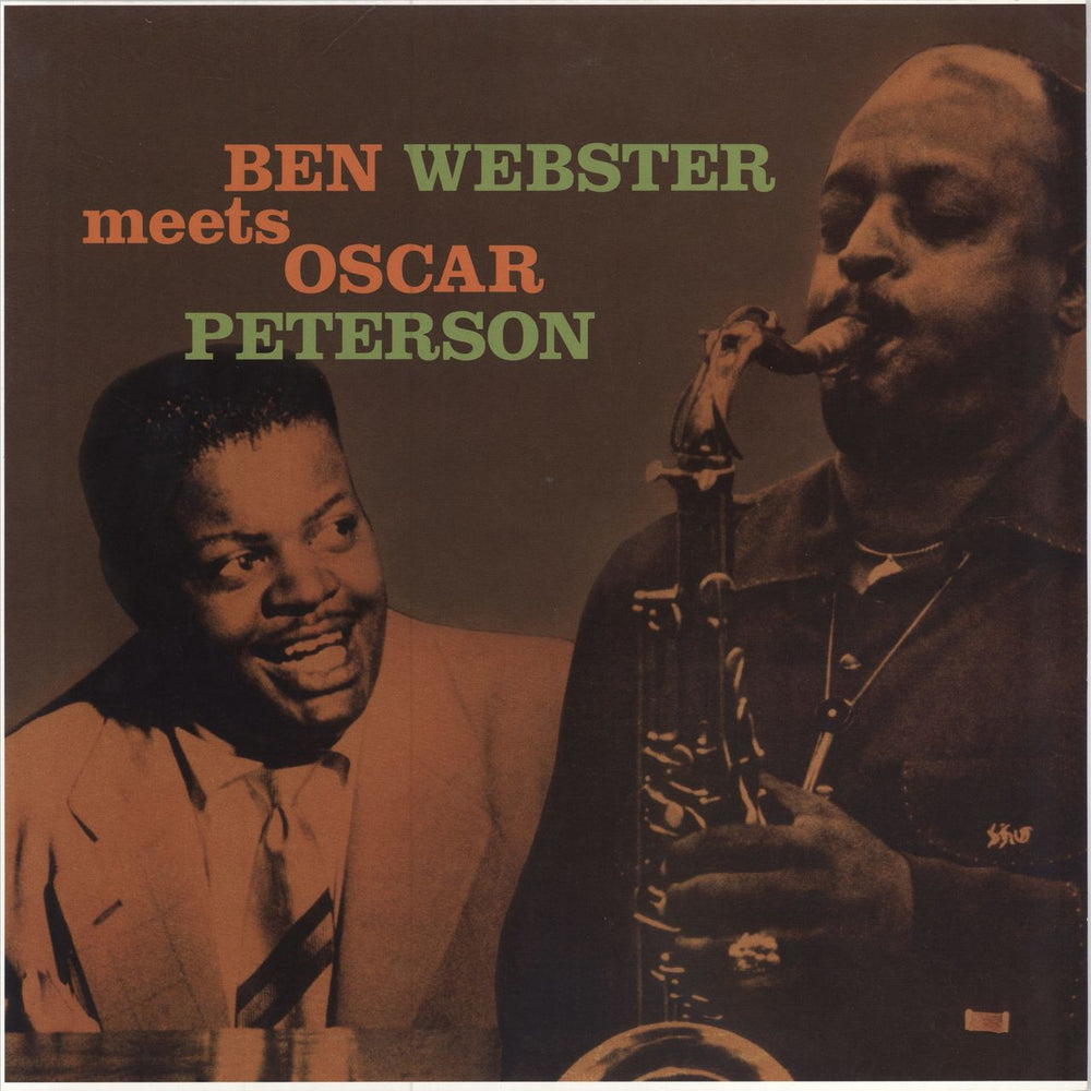 Ben Webster Ben Webster Meets Oscar Peterson French vinyl LP album (LP record) JWR4522