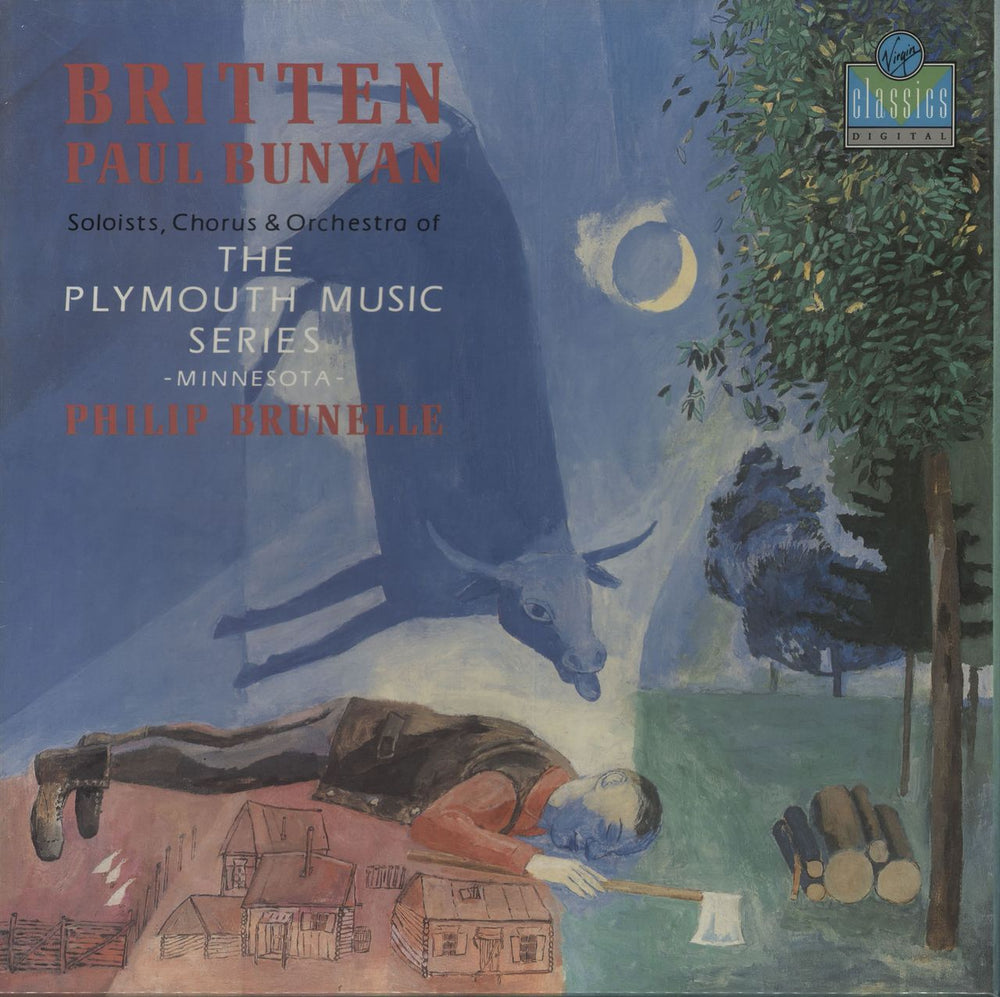 Benjamin Britten Paul Bunyan - Sealed UK Vinyl Box Set VCD790710-1