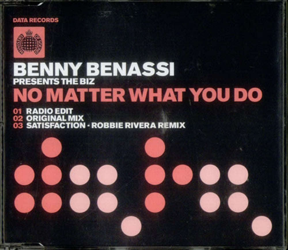 Benny Benassi No Matter What You Do UK CD single (CD5 / 5") DATA66CDS