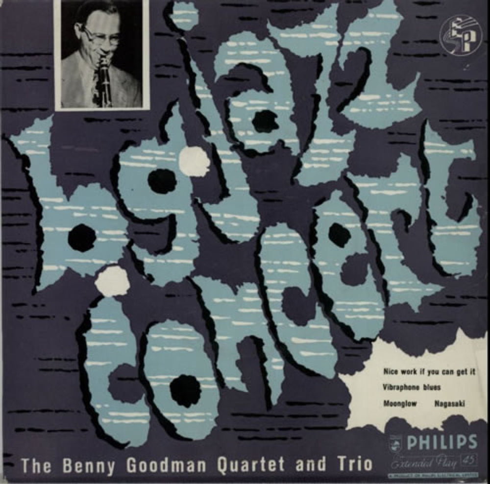 Benny Goodman B. G. Jazz Concert UK 7" vinyl single (7 inch record / 45) BBE12101