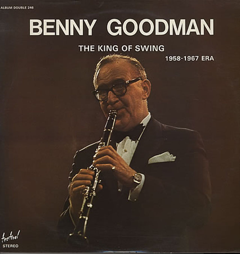 Benny Goodman The King Of Swing French 2-LP vinyl record set (Double LP Album) 246