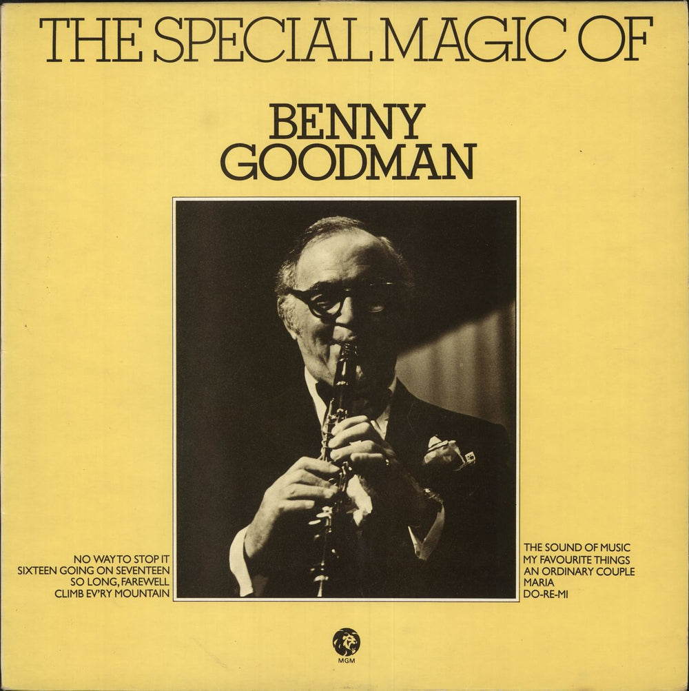 Benny Goodman The Special Magic Of Benny Goodman UK vinyl LP album (LP record) 2353123