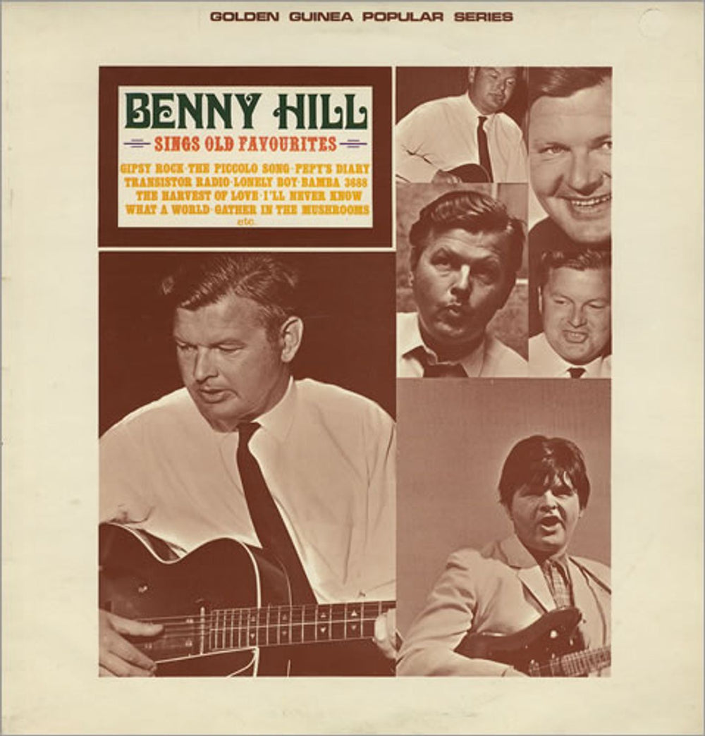 Benny Hill Sings Old Favourites UK vinyl LP album (LP record) GGL0363