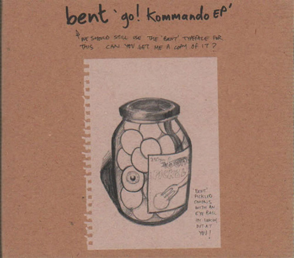 Bent Go! Kommando EP UK CD single (CD5 / 5") SPORT7CDS