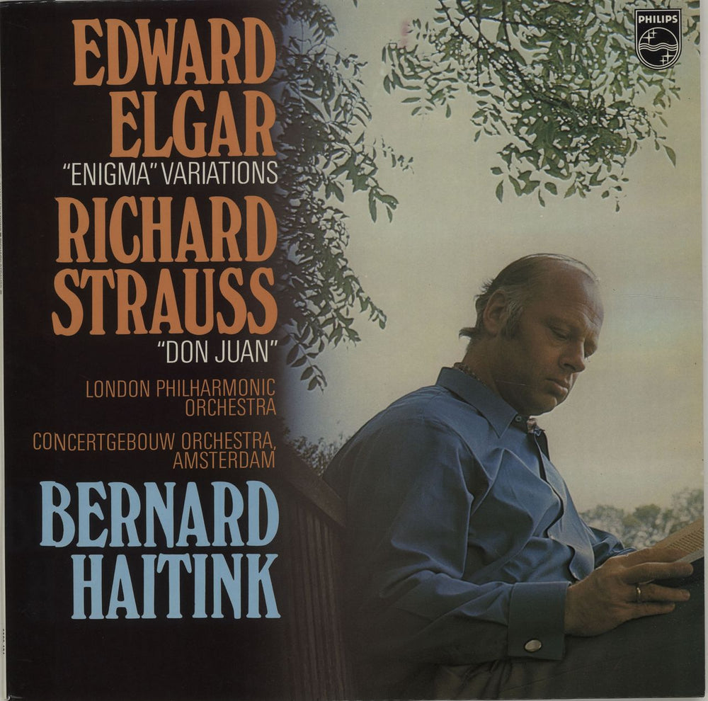 Bernard Haitink Edward Elgar: "Enigma" Variations / Richard Strauss: "Don Juan" UK vinyl LP album (LP record) 6500481