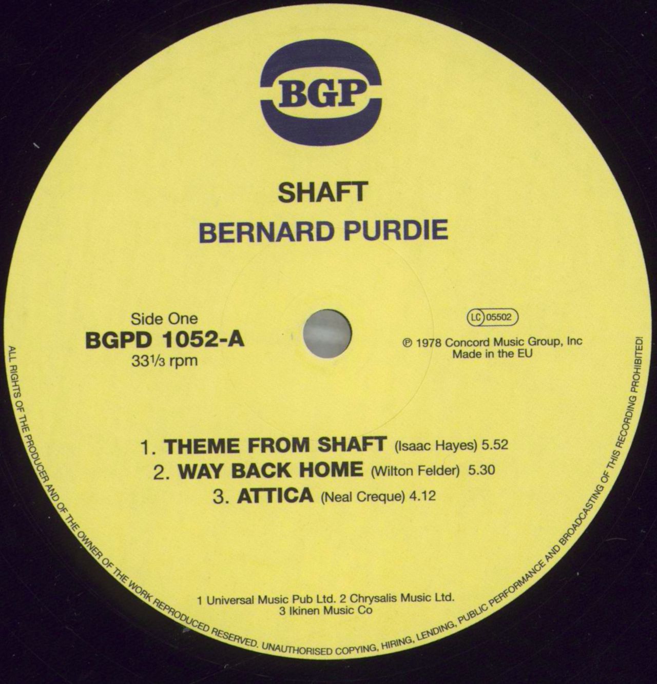 Bernard Purdie - Shaft - Prestige ■ 美品 Bernard Purdie \u2013 Shaft \u2013 Vinyl (LP, Album), [r11317219] | Discogs