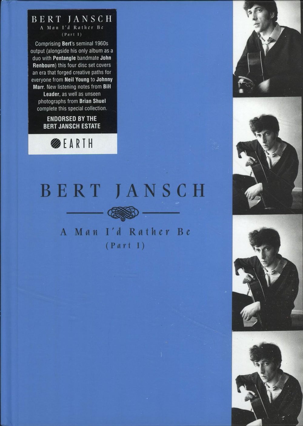 Bert Jansch A Man I'd Rather Be (Part 1) UK 4-CD album set EARTHCD023