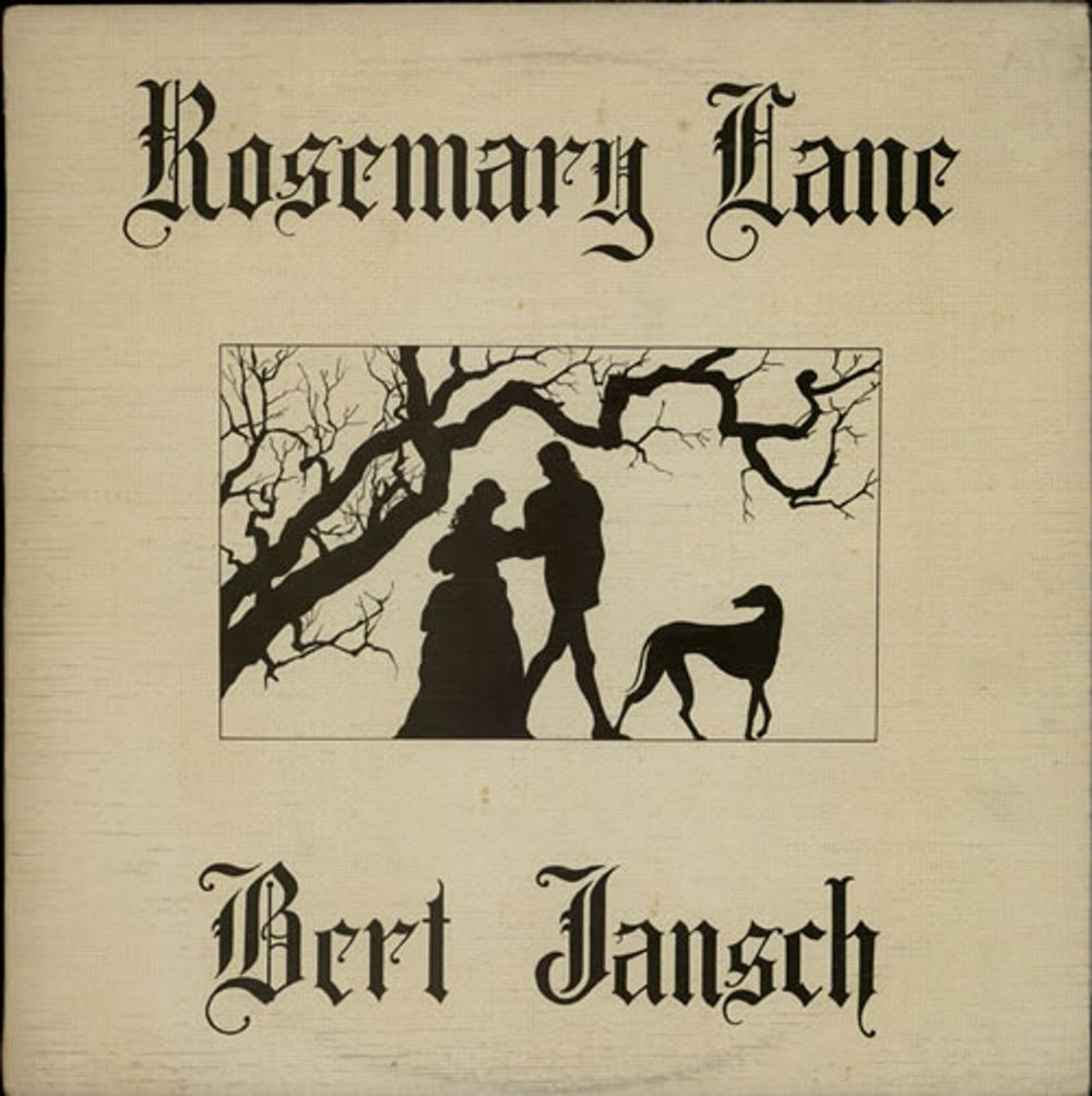 Bert Jansch Rosemary Lane - 1st UK vinyl LP album (LP record) TRA235