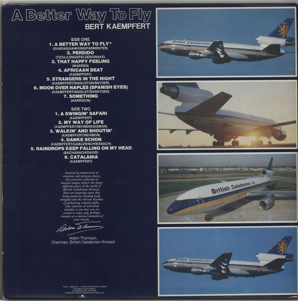 Bert Kaempfert A Better Way To Fly UK Promo vinyl LP album (LP record) BKPLPAB655755