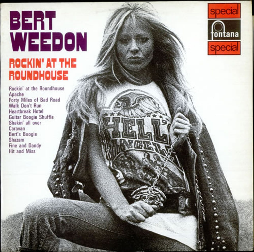 Bert Weedon Rockin' At The Roundhouse UK vinyl LP album (LP record) 6438031