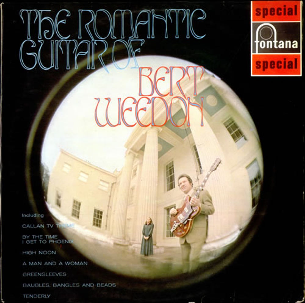 Bert Weedon The Romantic Guitar Of Bert Weedon UK vinyl LP album (LP record) 6438009