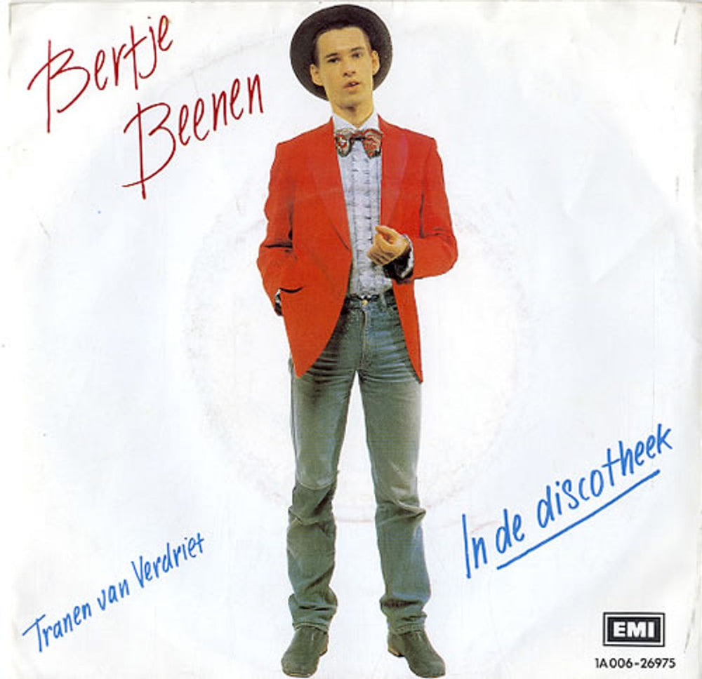 Bertje Beenen In De Discotheek / Tranen Van Verdriet Dutch 7" vinyl single (7 inch record / 45) 1A006-26975