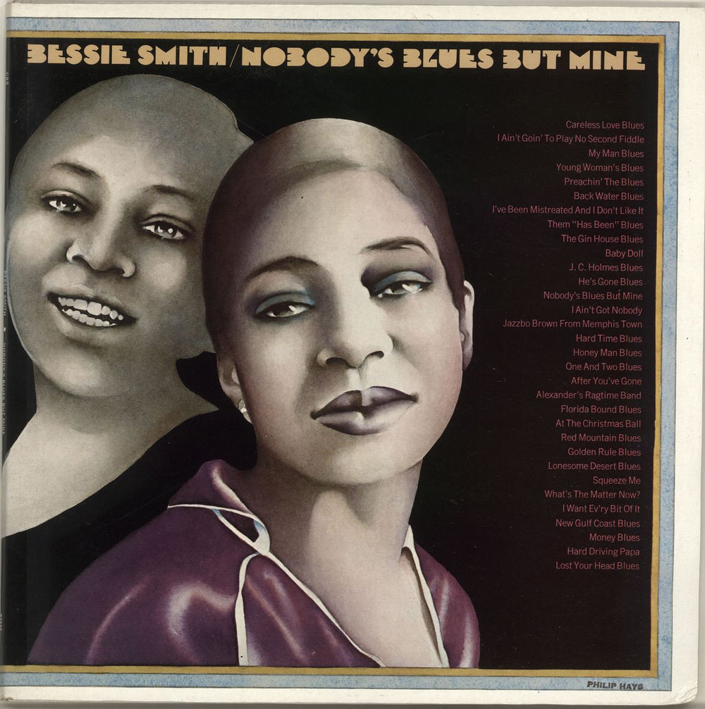 Bessie Smith Nobody's Blues But Mine - 2nd UK 2-LP vinyl record set (Double LP Album) 67232