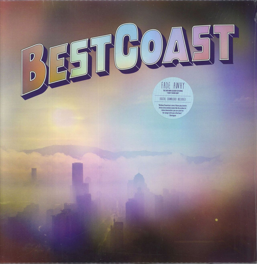 Best Coast Fade Away UK vinyl LP album (LP record) JWCY001VL1