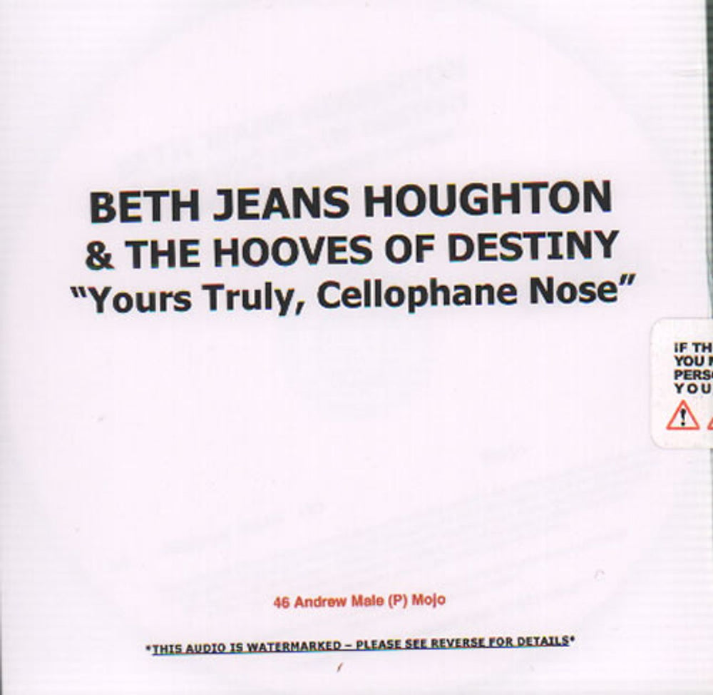 Beth Jeans Houghton Quantity of Four Promotional CDs UK CD-R acetate 4 X CD-RS