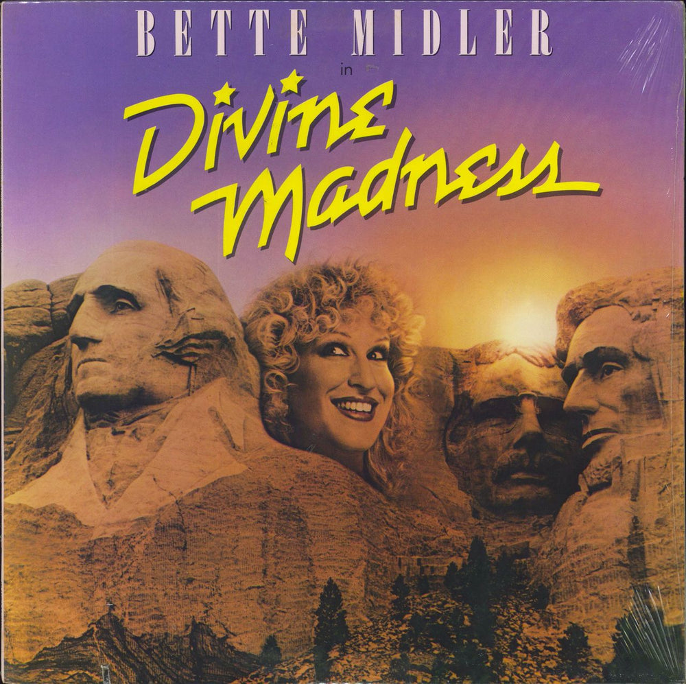 Bette Midler Divine Madness - Shrink US vinyl LP album (LP record) SD16022