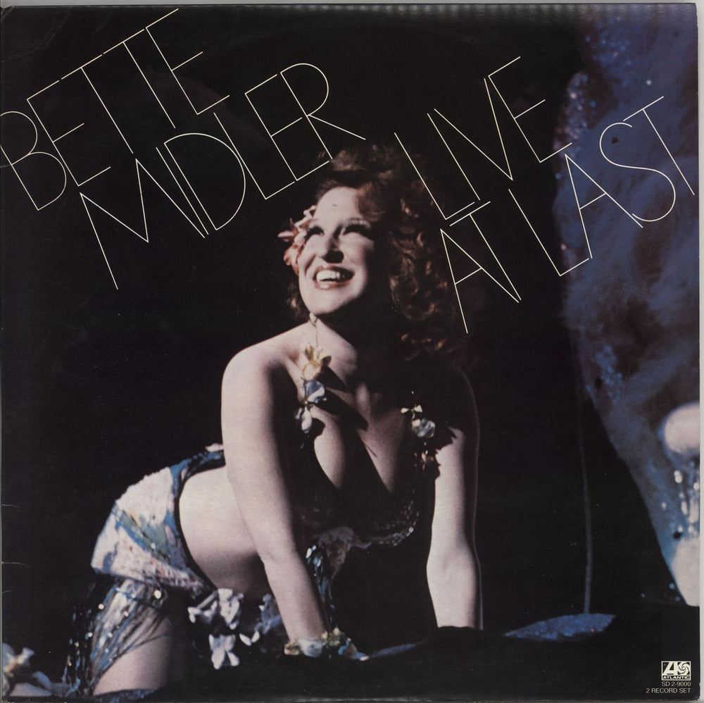 Bette Midler Live At Last Australian 2-LP vinyl record set (Double LP Album) SD2-9000