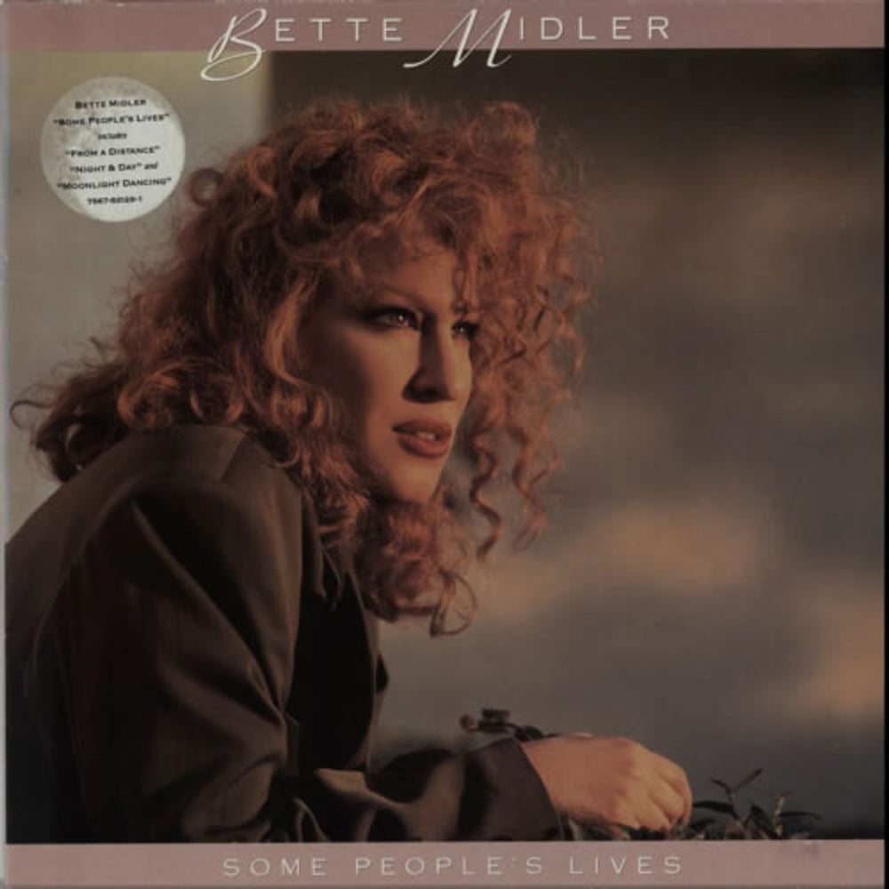 Bette Midler Some People's Lives German vinyl LP album (LP record) 7567-82129-1