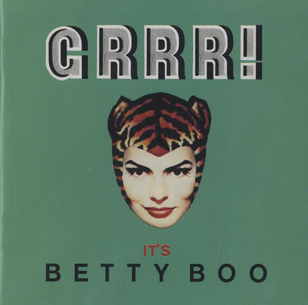 Betty Boo Grrr! It's Betty German CD album (CDLP) 4509-90908-2