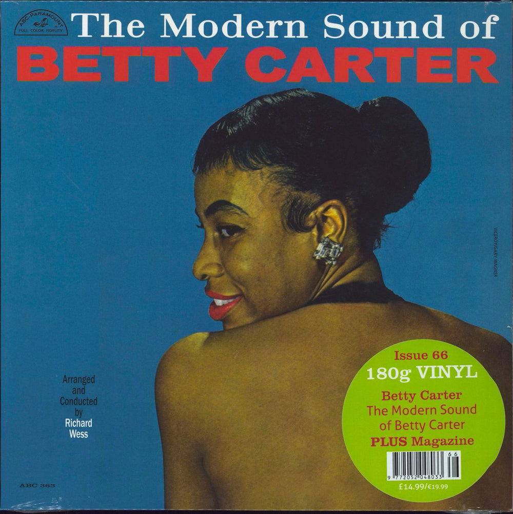 Betty Carter The Modern Sound Of Betty Carter - 180gm Vinyl - Sealed + Booklet UK vinyl LP album (LP record) ABC363