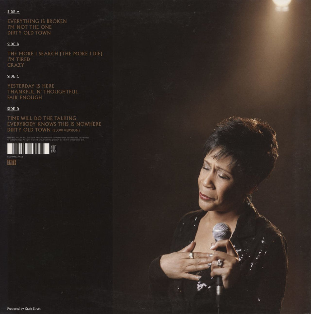 Bettye LaVette Thankful N' Thoughtful UK 2-LP vinyl record set (Double LP Album) 8714092719512