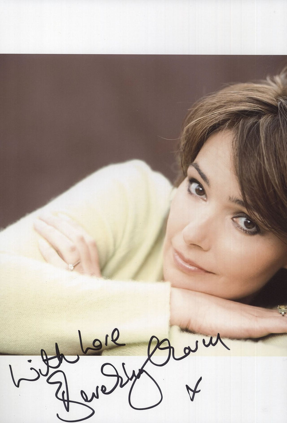 Beverley Craven Autographed Photograph UK photograph SIGNED PHOTO