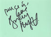 Beverley Knight Page From An Autograph Book UK memorabilia AUTOGRAPH