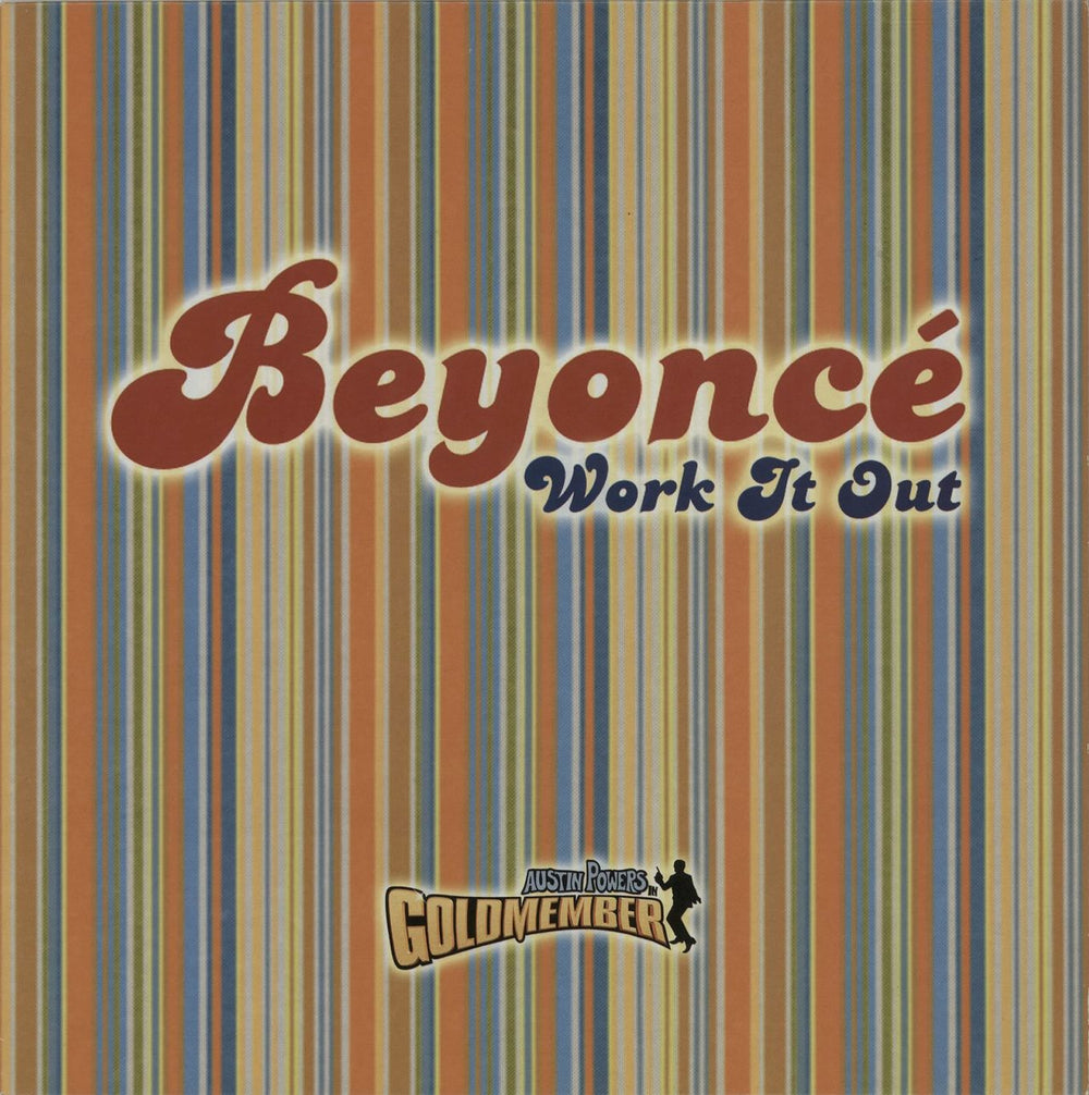 Beyoncé Work It Out UK Promo 12" vinyl single (12 inch record / Maxi-single) XPR3580