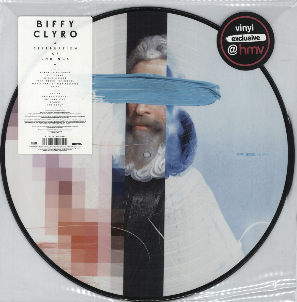 Biffy Clyro A Celebration of Endings UK picture disc LP (vinyl picture disc album) 0190295273392